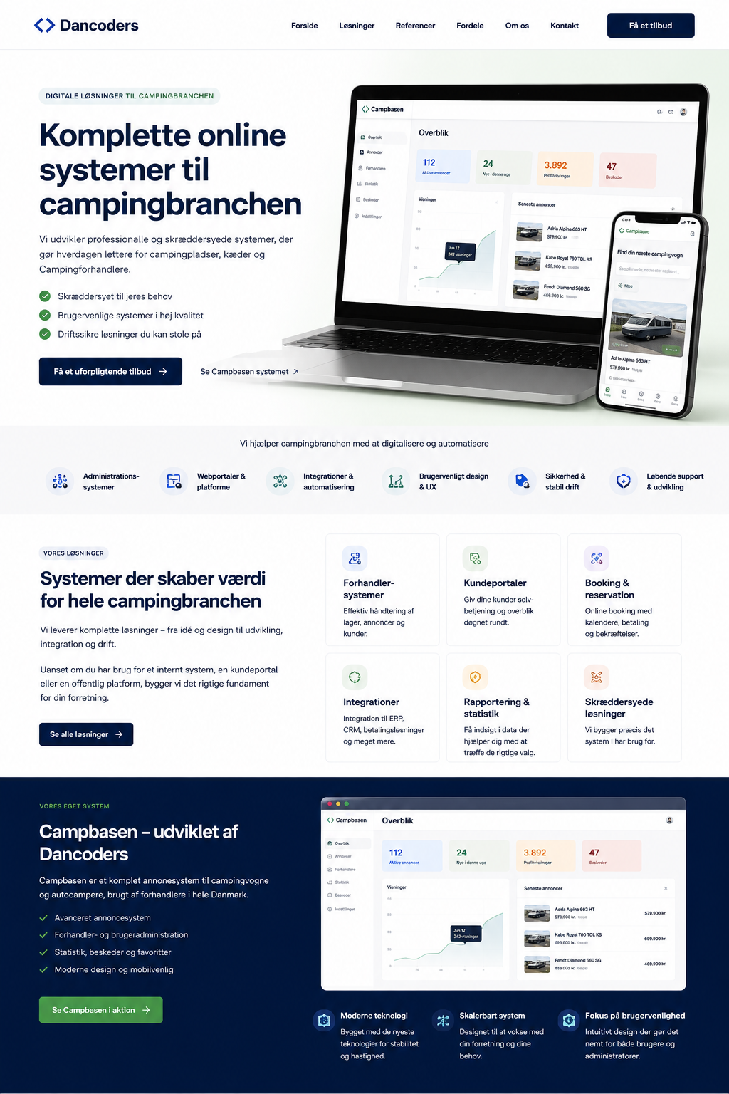 Campbasen system